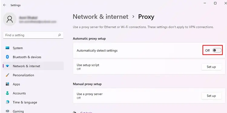 Automatically-detect-setup