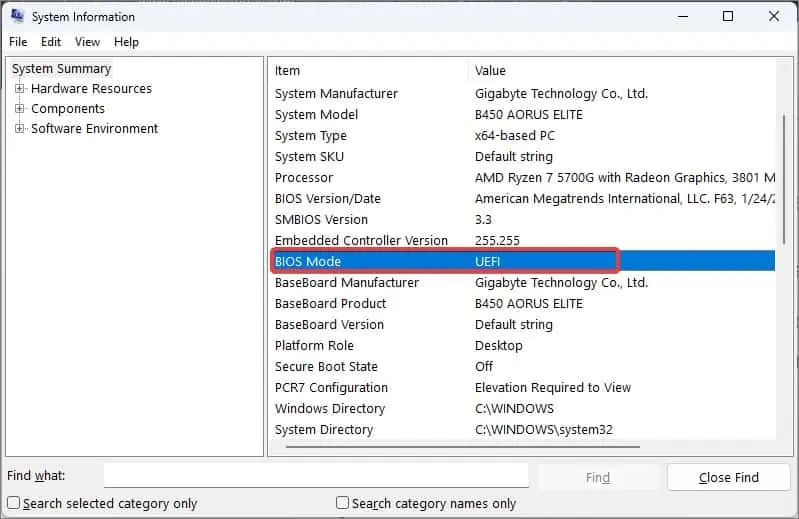 BIOS-mode-UEFI