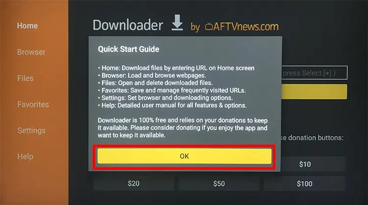 How to Install Cinema on Firestick (Step-By-Step Guide) 12 Click-on-OK