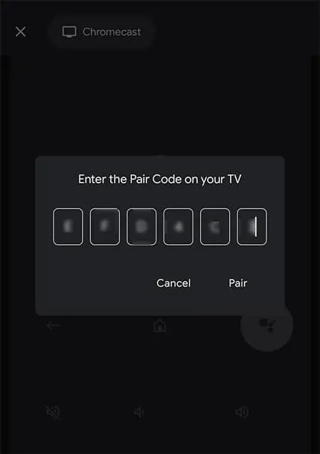 Chromecast Remote Not Working? Here’s How to Fix it 19 Enter-the-same-code
