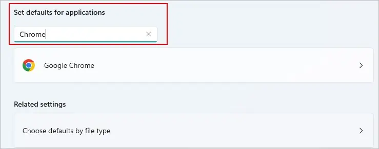 How to Set Chrome as the Default Browser Windows 11 13 Google-Set-default-app