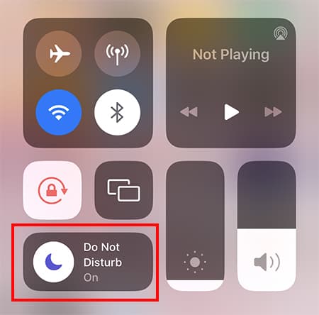 Locate-Do-Not-Disturb-Mode