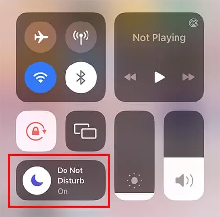 Locate-Do-Not-Disturb-Mode