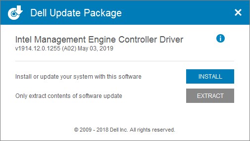 Management engine controller driver