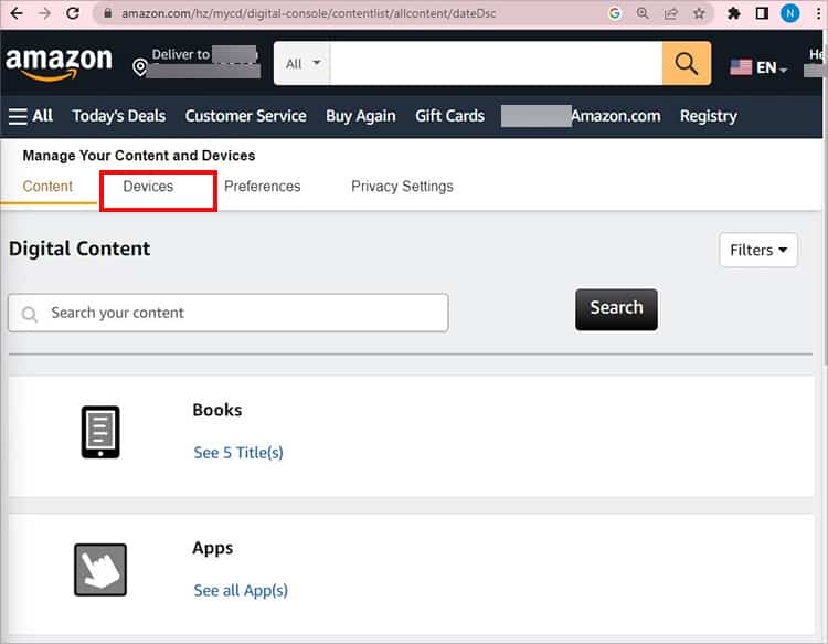 Navigate-to-Devices-Tab