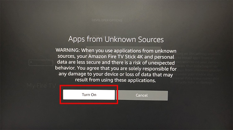 Choose-Turn-On-to-confirm