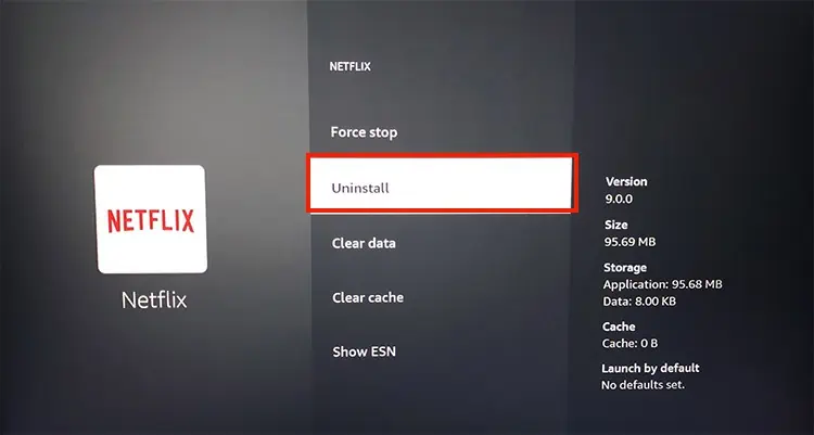 Sound Not Working on Firestick? Here Are 8 Ways to Fix it 14 Pick-Uninstall