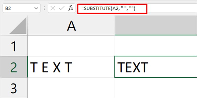 Excel Trim Function not Working? Try these Fixes 8 SUBSTITUTE function