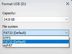 How to Use a USB Flash Drive (Detailed Guide) 19 USB-drive-file-system-type-