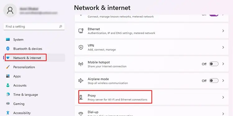 Windows-Proxy