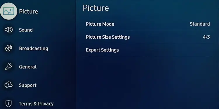 TV Screen Goes Black Randomly? Try These 11 Fixes 16 adjust-picture-settings-on-tv