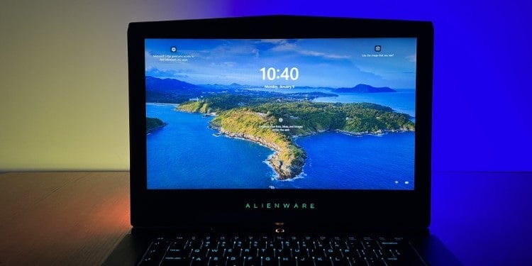 Alienware laptop not turning on
