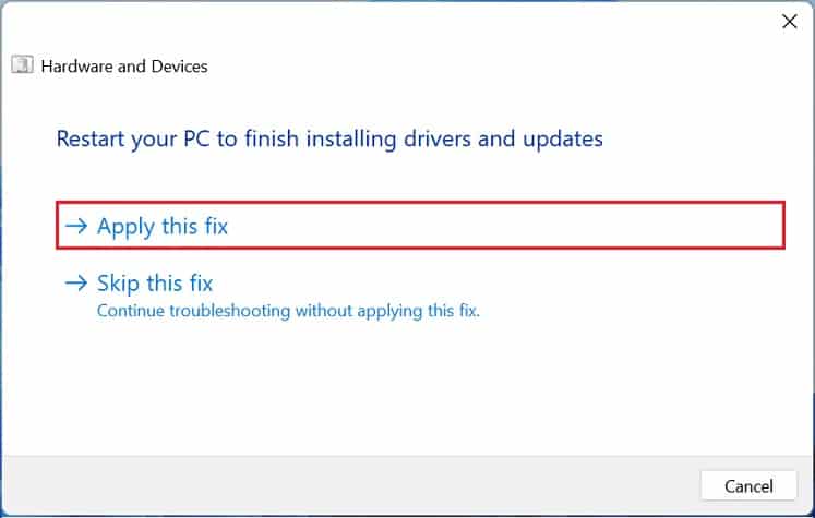 apply this fix