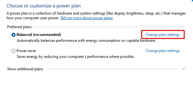 change plan settings logitech keyboard not working