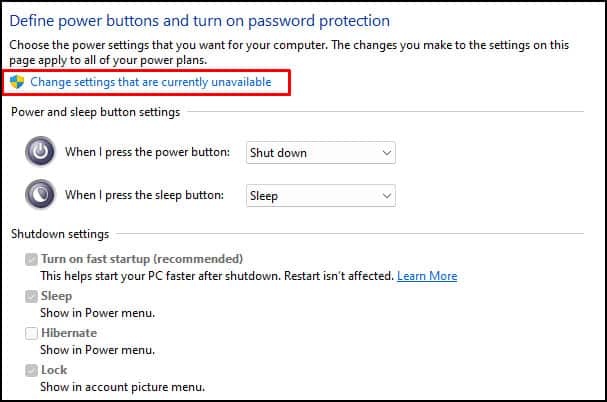 change settings that are currently unavailable logitech not working