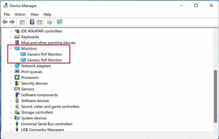 check both monitor drivers