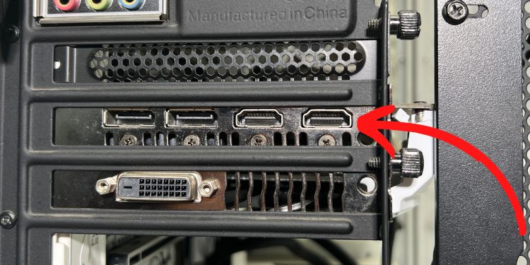 How to Connect Multiple Monitors (Step-By-Step Guide) 1 check monitor ports in graphics card