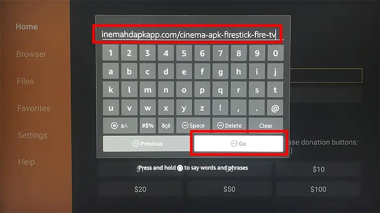 How to Install Cinema on Firestick (Step-By-Step Guide) 13 choose-Go