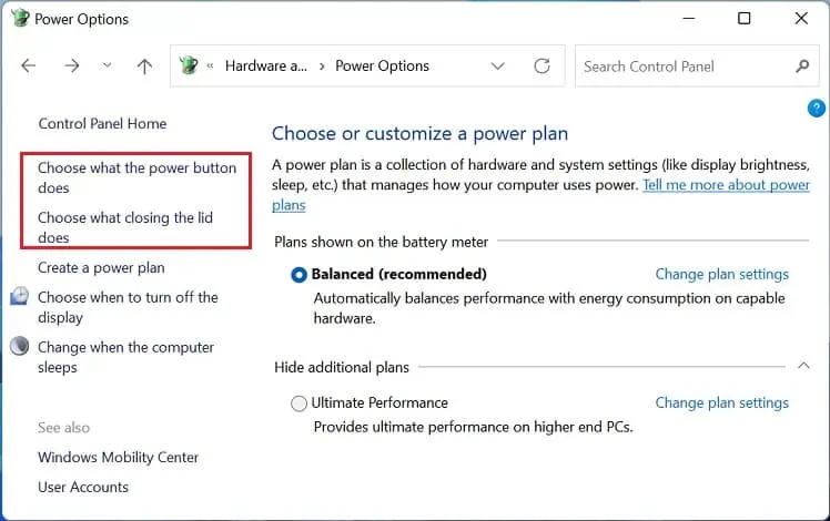 USB Hub Not Working? Here’s How to Fix It 25 choose-what-the-power-button-does-or-choose-what-closing-the-lid-does
