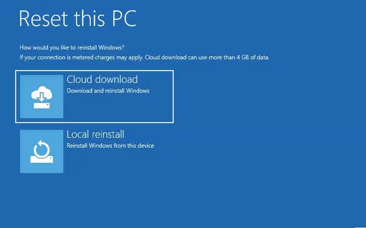 14 Ways to Solve a Black Screen on Your Dell Laptop 48 cloud-download-option