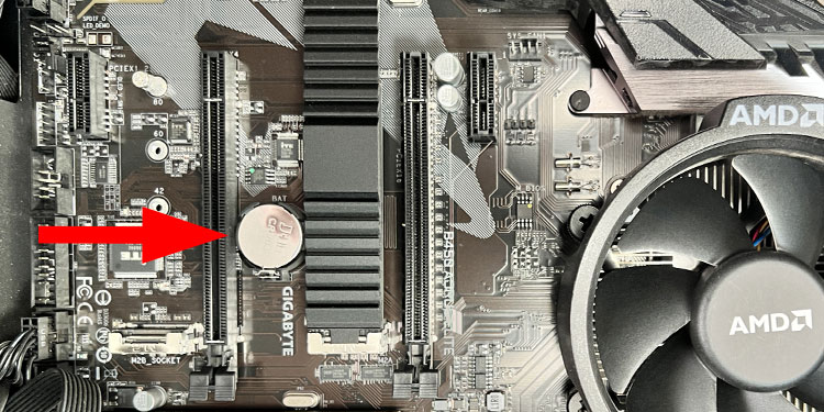 How Long Does a CMOS Battery Last 8 cmos battery location in motherboard