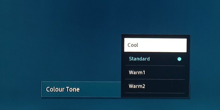 Best TV Settings for Gaming 15 colour tone cool