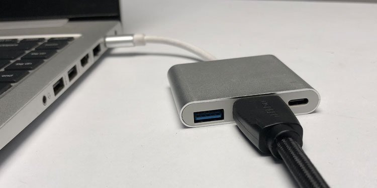 connect usb c to hdmi adapter