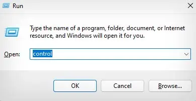 How to Reset Password on HP Laptop 7 control-in-run-box