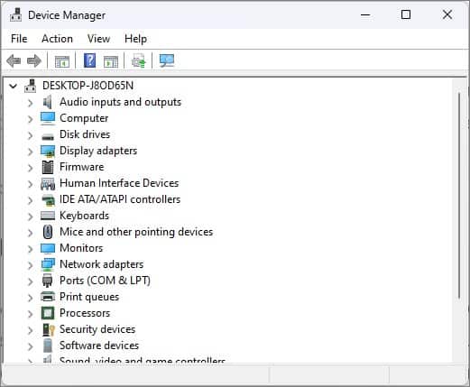device manager