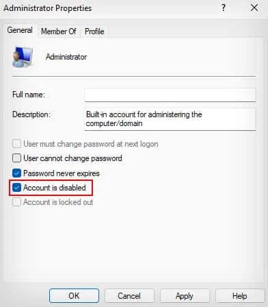 How to Reset Password on HP Laptop 23 disable-builtin-admin-account-windows