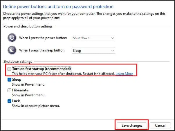 Logitech Wireless Mouse Not Working? Here Are 7 Ways to Fix It 19 disable-fast-startup-logitech-not-working