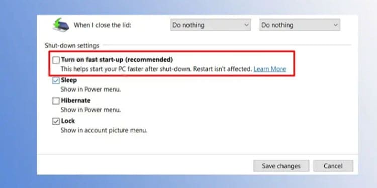 5 Ways to Properly Reboot Your Dell Laptop 1 disable fast startup reboot dell laptop