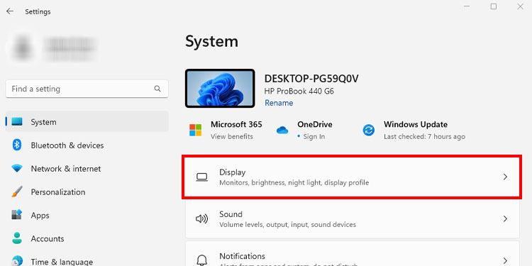display setting usb to hdmi
