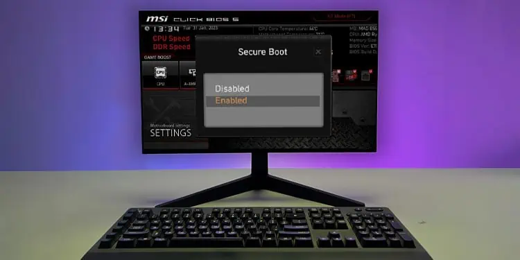 How to Enable Secure Boot on MSI Motherboard