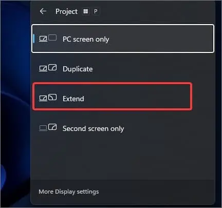 extend-display