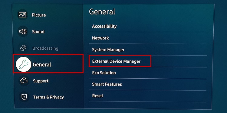 external-device-manager-on-general-settings