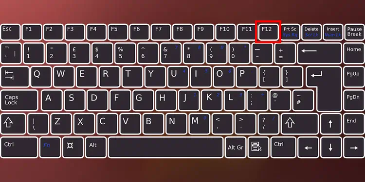 How to Update BIOS on Dell 19 f12-key-dell-laptop-boot-menu