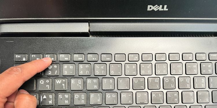 f2 key in dell laptop