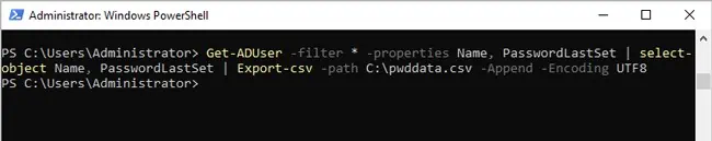 How To Use PowerShell Get-ADUser 18 get-aduser-export-csv
