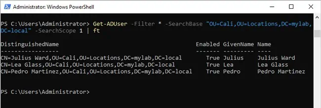 How To Use PowerShell Get-ADUser 13 get-aduser-searchscope
