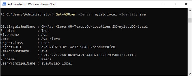 get-aduser-server