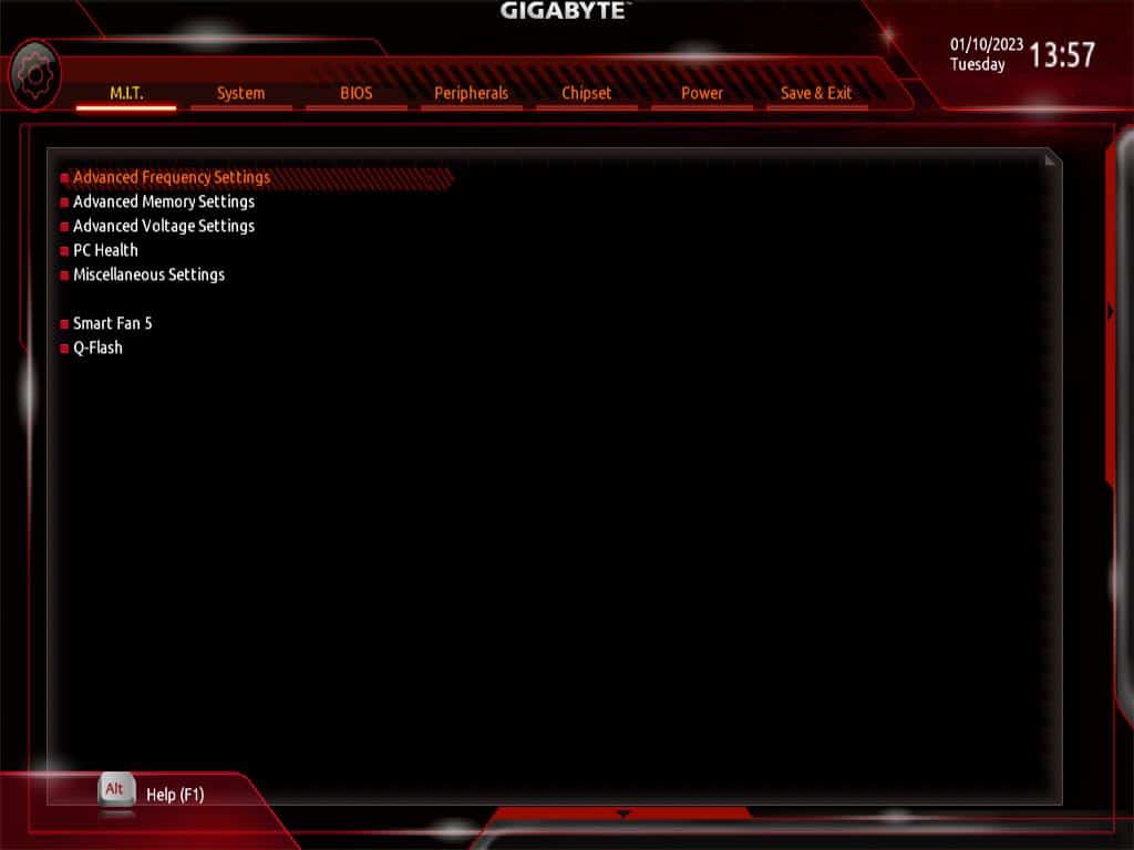 gigabyte bios