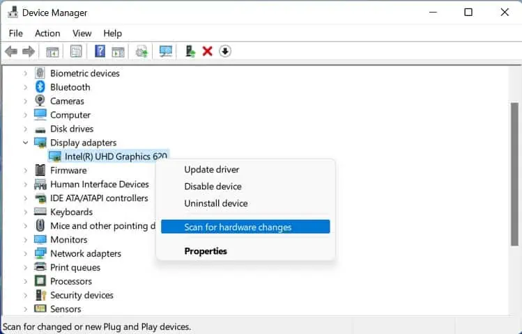 graphics-drivers-scan-for-hardware-changes