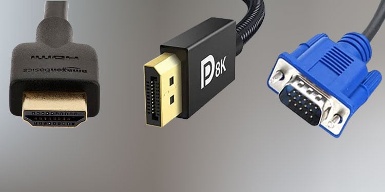 How to Connect Dell Laptop to Monitor? 1 hdmi dp and vga dell laptop to monitor