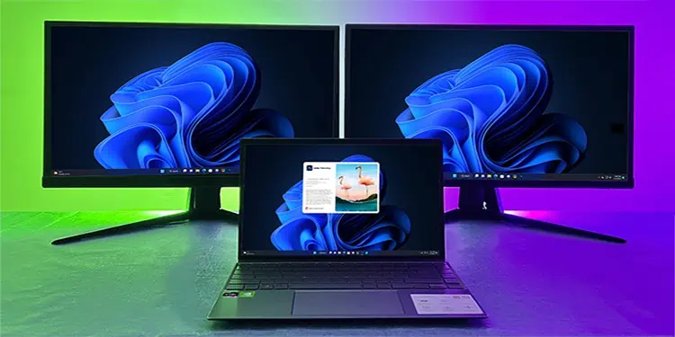 How to Extend Laptop to Two Monitors