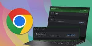 how to set chrome as default browser windows 11