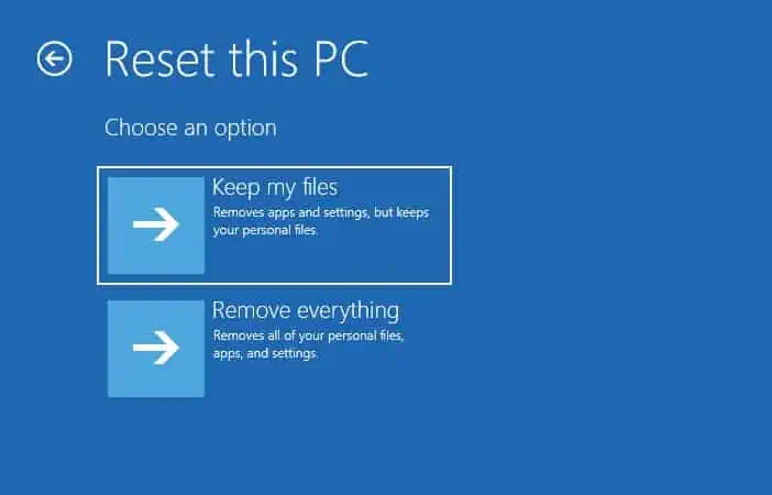 14 Ways to Solve a Black Screen on Your Dell Laptop 46 keep-my-files-1