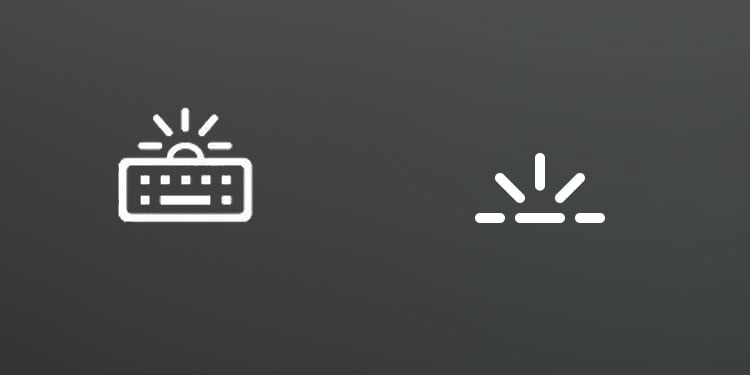keyboard backlit icon