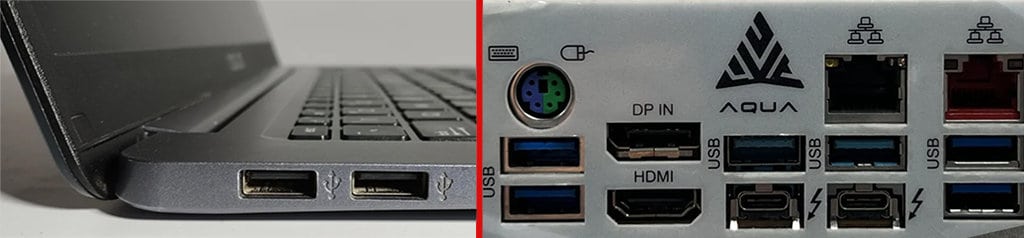 How to Use a USB Flash Drive (Detailed Guide) 1 laptop-and-PC-USB-ports
