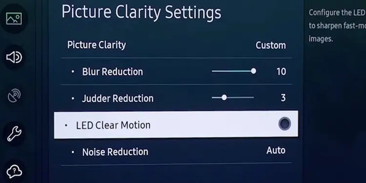 Why is My Samsung TV Flickering? 10 Proven Ways to Fix It 14 led-clear-motion